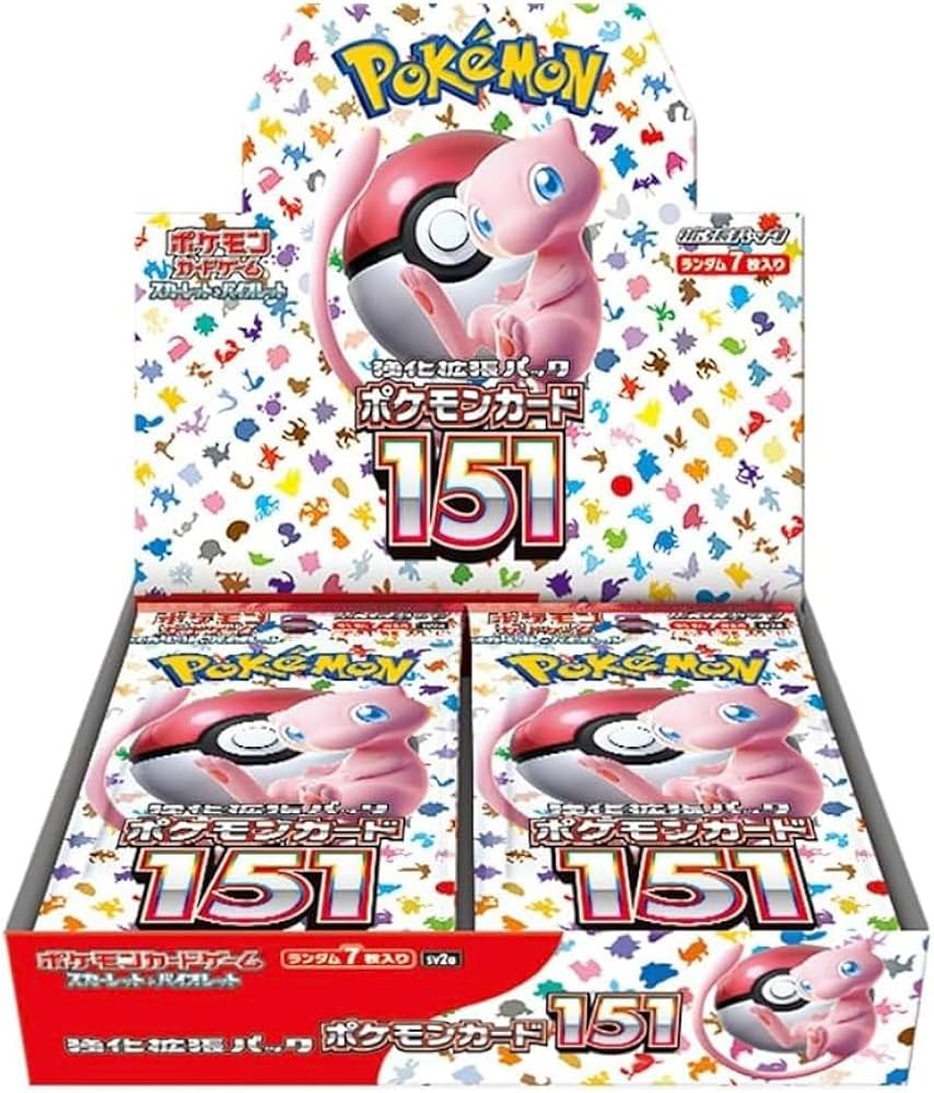 ポケモンカード151 1BOX 未開封シュリンク付き